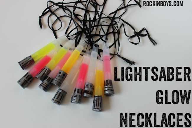 Lightsaber Glow Necklaces