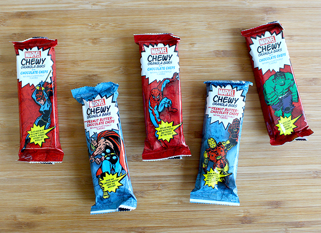 Superhero Chewy Granola Bars